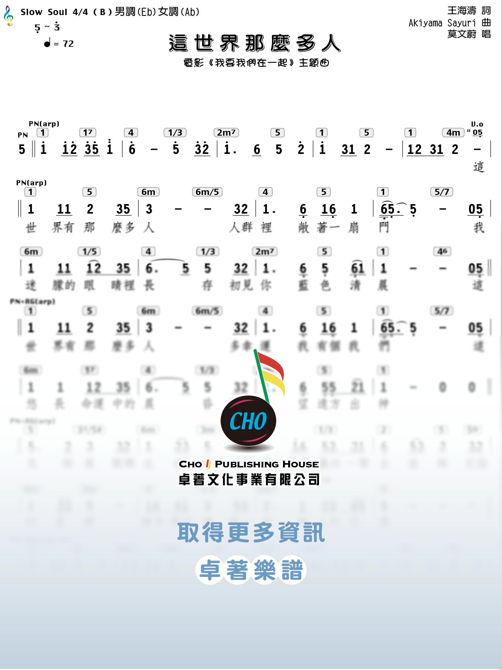 這世界那麼多人